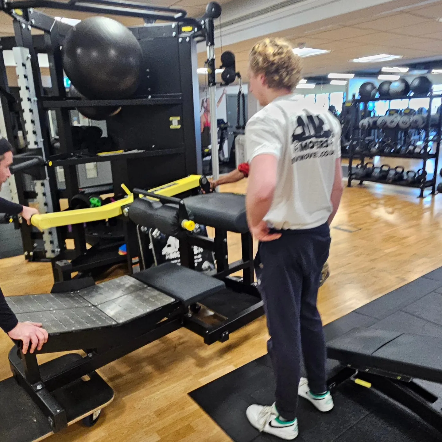 Gym kit – Repositioning equipment for a local gym – MV Movers